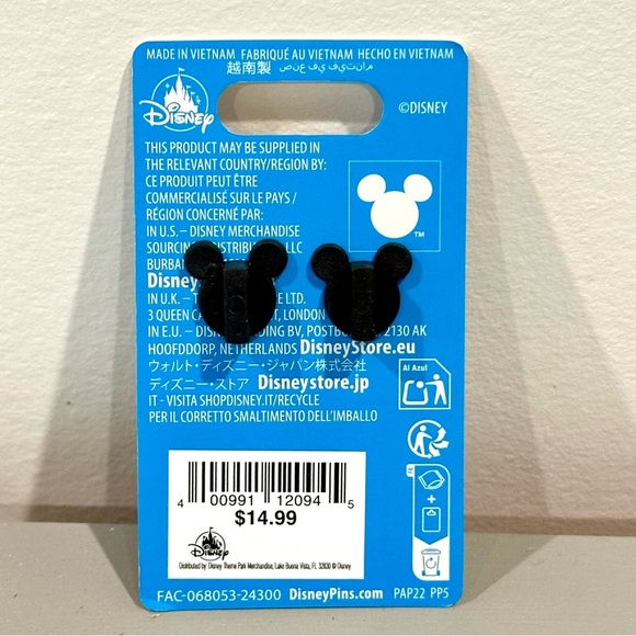 Disney Pins Disneyland 70th Anniversary Sleeping Beauty Castle park trading pin - Picture 3 of 3